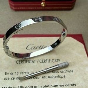 Silver Love Bracelet
